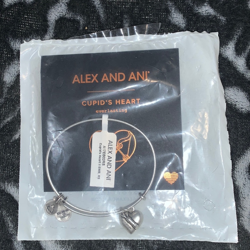 Alex and Ani Cupid’s Heart bracelet